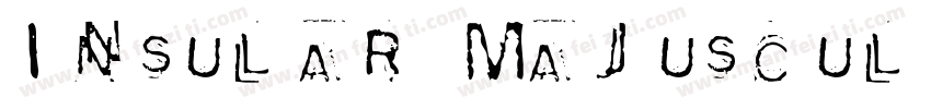 Insular Majuscule字体转换
